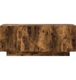 VidaXL Tv-meubel 100x35x40 cm bewerkt hout gerookt eikenkleurig