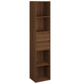 VidaXL Boekenkast 36x30x171 cm bewerkt hout bruin eikenkleur