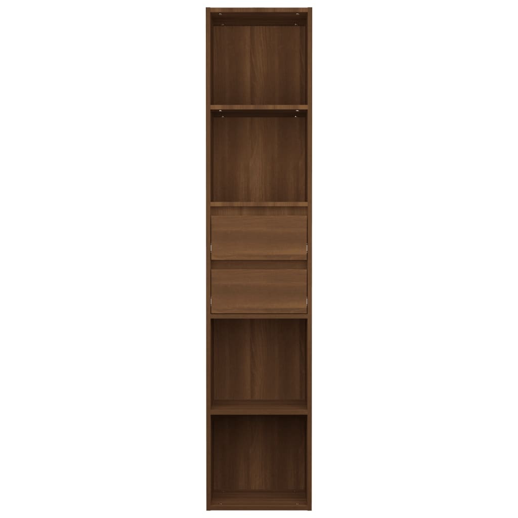 VidaXL Boekenkast 36x30x171 cm bewerkt hout bruin eikenkleur