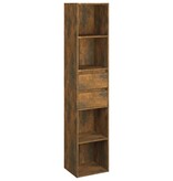 VidaXL Boekenkast 36x30x171 cm bewerkt hout gerookt eikenkleurig