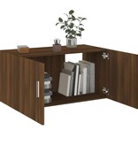 VidaXL Hangkast 80x39x40 cm bewerkt hout bruin eikenkleur