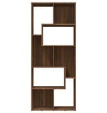 VidaXL Boekenkast 67x24x161 cm bewerkt hout bruin eikenkleur
