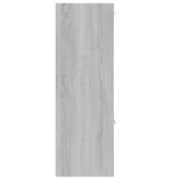 VidaXL Opbergkast 60x29,5x90 cm grijs sonoma eikenkleurig