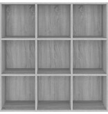 VidaXL Boekenkast 98x29x97,5 cm grijs sonoma eikenkleurig