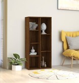 VidaXL Boekenkast 50x25x106 cm bruin eikenkleur