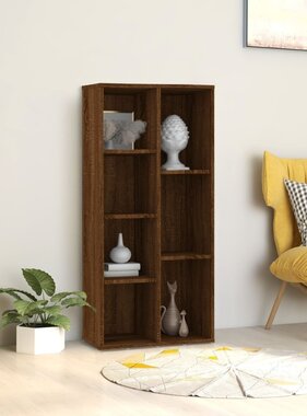 VidaXL Boekenkast 50x25x106 cm bruin eikenkleur