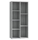 VidaXL Boekenkast 50x25x106 cm grijs sonoma eikenkleurig