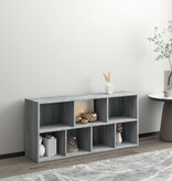 VidaXL Boekenkast 50x25x106 cm grijs sonoma eikenkleurig