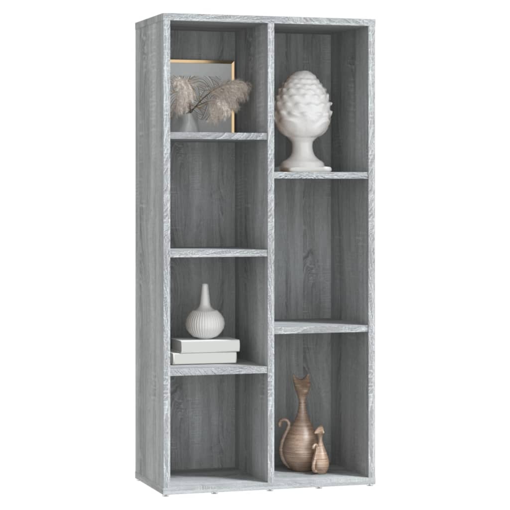 VidaXL Boekenkast 50x25x106 cm grijs sonoma eikenkleurig