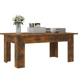 VidaXL Salontafel 100x60x42 cm bewerkt hout gerookt eikenkleurig