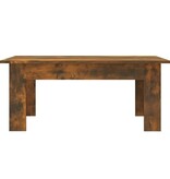 VidaXL Salontafel 100x60x42 cm bewerkt hout gerookt eikenkleurig