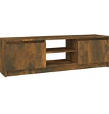 VidaXL Tv-meubel 120x30x35,5 cm bewerkt hout gerookt eikenkleurig