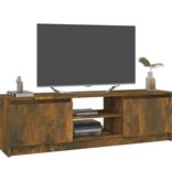 VidaXL Tv-meubel 120x30x35,5 cm bewerkt hout gerookt eikenkleurig