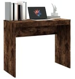 VidaXL Bureau 90x40x72 cm bewerkt hout gerookt eikenkleurig