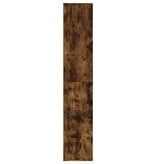 VidaXL Schoenenkast 54x34x183 cm bewerkt hout gerookt eikenkleurig