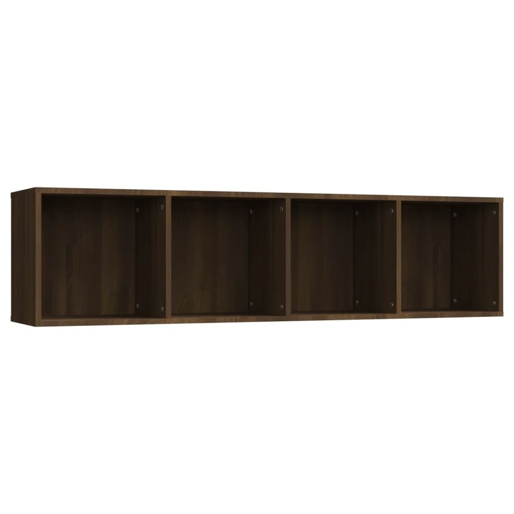 VidaXL Boekenkast / tv-meubel 143x30x36 cm bruin eikenkleurig