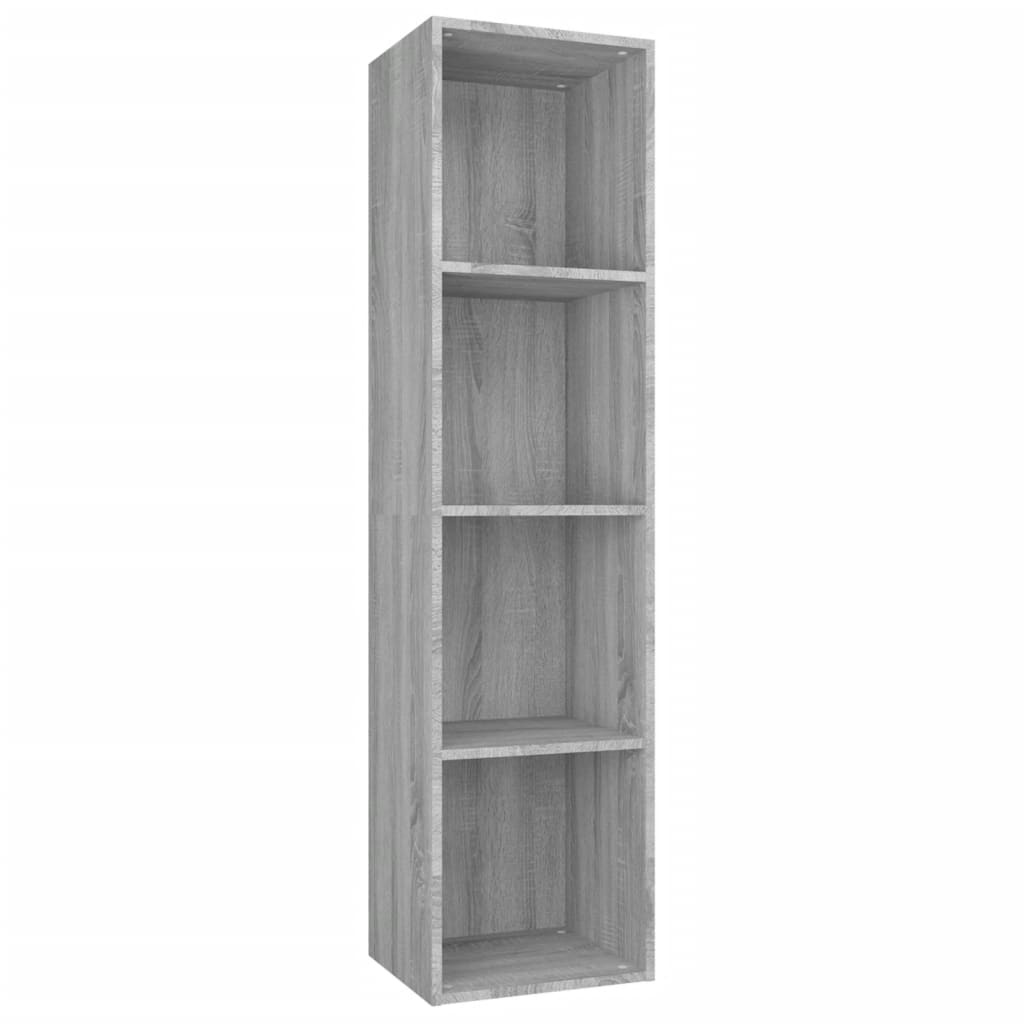 VidaXL Boekenkast / tv-meubel 36x30x143 cm grijs sonoma eikenkleurig