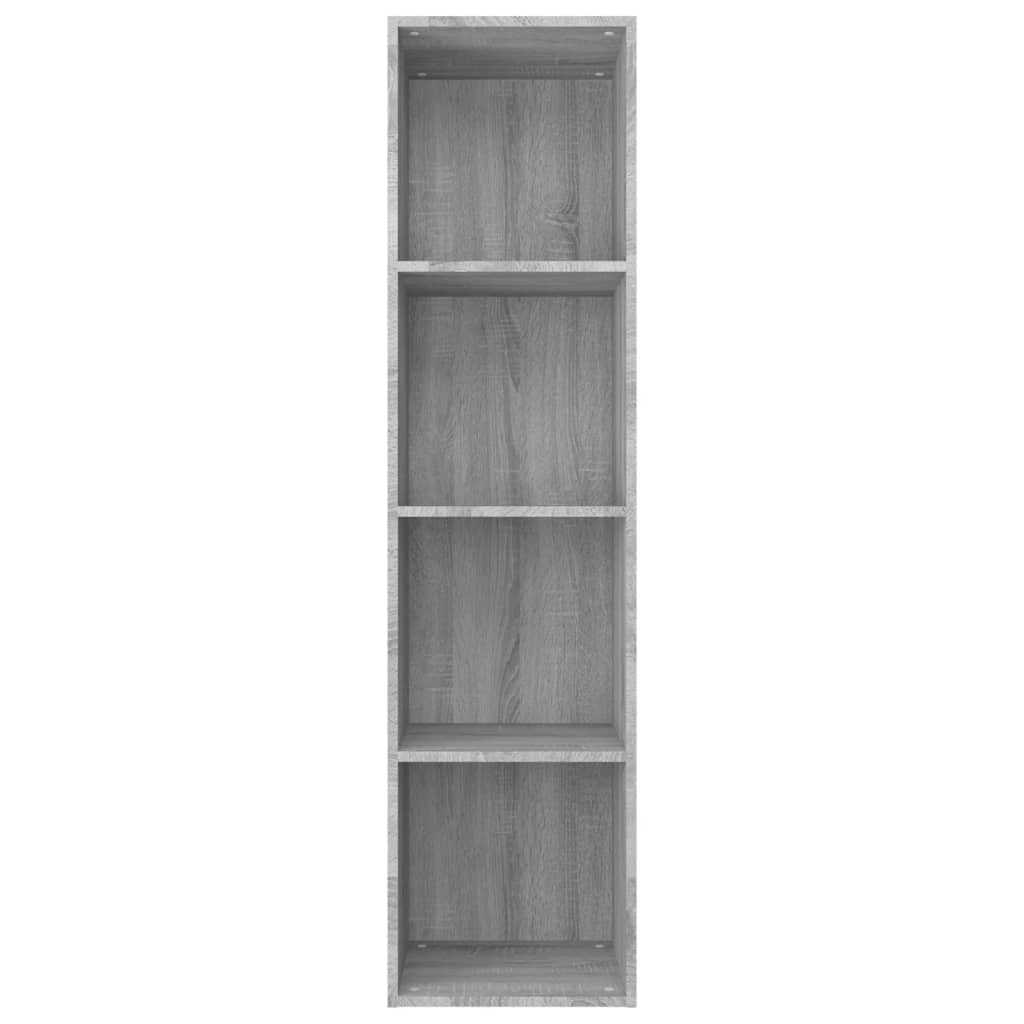 VidaXL Boekenkast / tv-meubel 36x30x143 cm grijs sonoma eikenkleurig