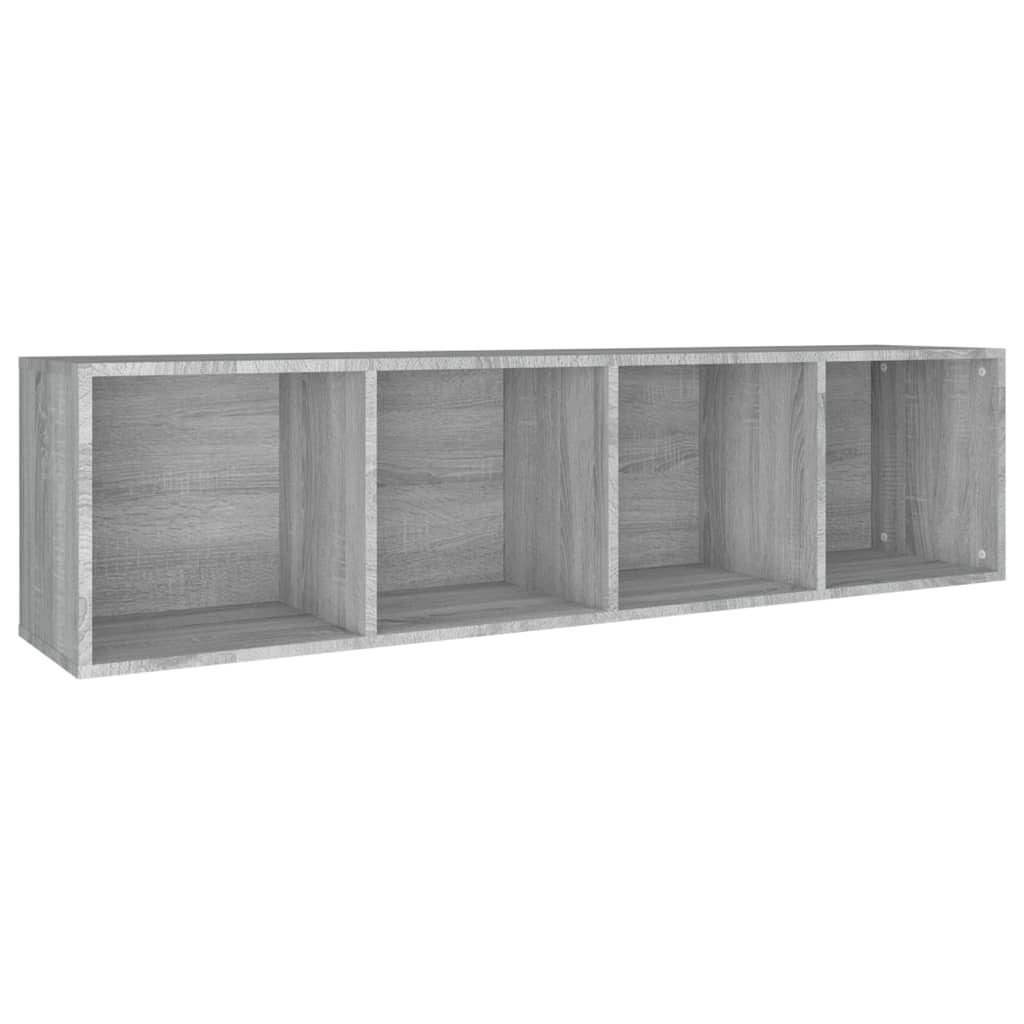 VidaXL Boekenkast / tv-meubel 36x30x143 cm grijs sonoma eikenkleurig
