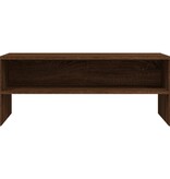 VidaXL Tv-meubel 100x40x40 cm bewerkt hout bruin eikenkleur