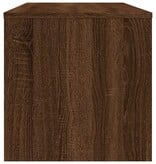 VidaXL Tv-meubel 100x40x40 cm bewerkt hout bruin eikenkleur