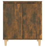 VidaXL Dressoir 60x35x70 cm bewerkt hout gerookt eikenkleurig