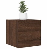 VidaXL Tv-wandmeubelen 4 st 30,5x30x30 cm bruin eikenkleur