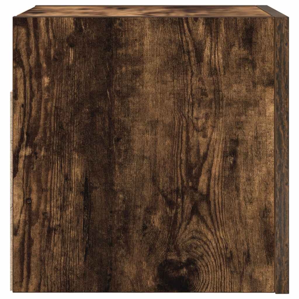 VidaXL Tv-wandmeubelen 4 st 30,5x30x30 cm gerookt eikenkleurig