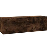 VidaXL Tv-wandmeubel 100x30x30 cm bewerkt hout gerookt eikenkleurig