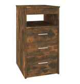 VidaXL Ladekast 40x50x76 cm bewerkt hout gerookt eikenkleurig