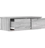 VidaXL Tv-wandmeubel 60x26x18,5 cm bewerkt hout grijs sonoma eiken