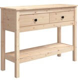 VidaXL Wandtafel 100x35x75 cm massief grenenhout