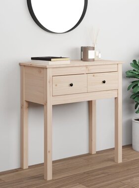 VidaXL Wandtafel 70x35x75 cm massief grenenhout