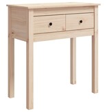 VidaXL Wandtafel 70x35x75 cm massief grenenhout