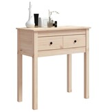 VidaXL Wandtafel 70x35x75 cm massief grenenhout