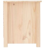 VidaXL Schoenenkast 110x38x45,5 cm massief grenenhout