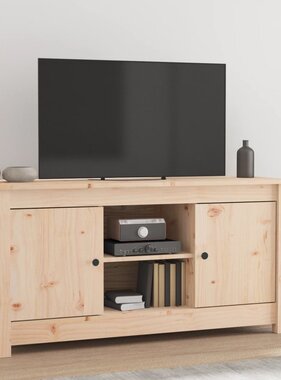 VidaXL Tv-meubel 103x36,5x52 cm massief grenenhout