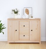 VidaXL Dressoir 100x35x74 cm massief grenenhout