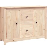 VidaXL Dressoir 100x35x74 cm massief grenenhout