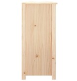 VidaXL Dressoir 100x35x74 cm massief grenenhout