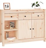 VidaXL Dressoir 100x35x74 cm massief grenenhout