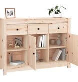 VidaXL Dressoir 100x35x74 cm massief grenenhout