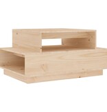 VidaXL Salontafel 80x55x40,5 cm massief grenenhout