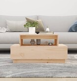 VidaXL Salontafel 80x55x40,5 cm massief grenenhout