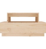 VidaXL Salontafel 80x55x40,5 cm massief grenenhout