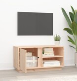 VidaXL Tv-meubel 80x35x40,5 cm massief grenenhout