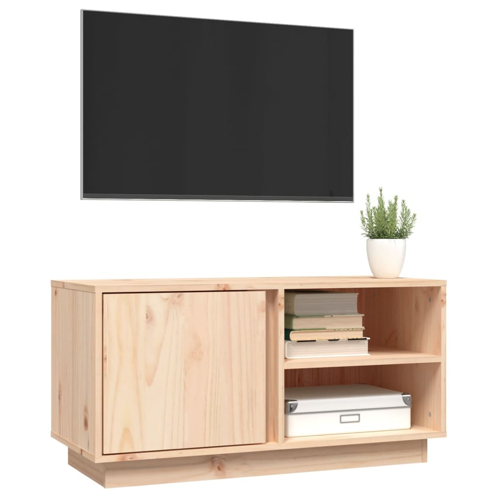 VidaXL Tv-meubel 80x35x40,5 cm massief grenenhout
