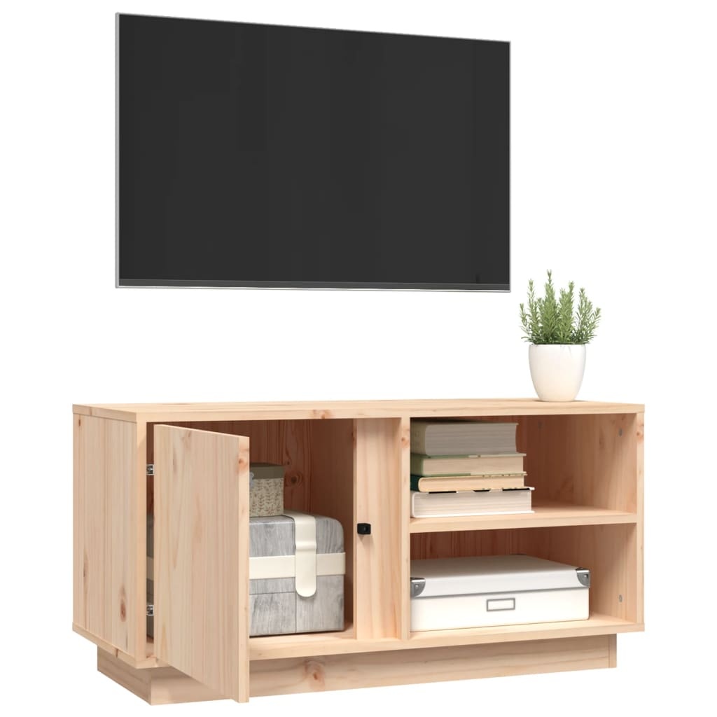 VidaXL Tv-meubel 80x35x40,5 cm massief grenenhout