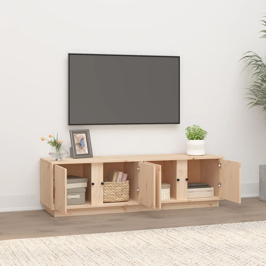 VidaXL Tv-meubel 140x40x40 cm massief grenenhout