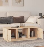 VidaXL Salontafel 110x50x40 cm massief grenenhout